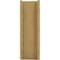 Ekena Millwork 8-in W x 24-in D x 24-in H Balboa Slat Rough Cedar Woodgrain TimberThane Outlooker, Primed Tan OUTUR080X24X24BOA24RCPR - alternate 2